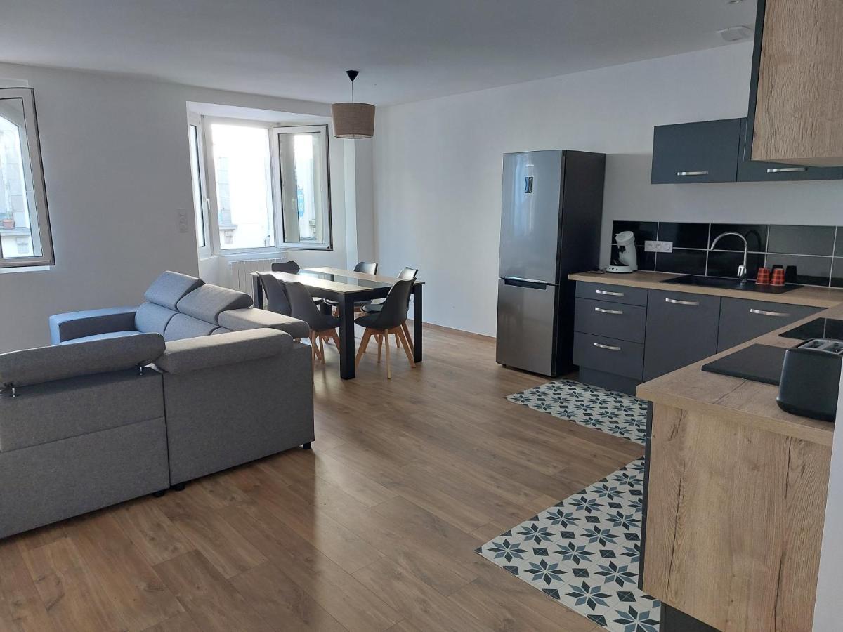 Appartement Moderne Hyper Centre Ville 4 Chambres Auray Buitenkant foto